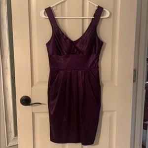 Formal Purple dress mini midi
